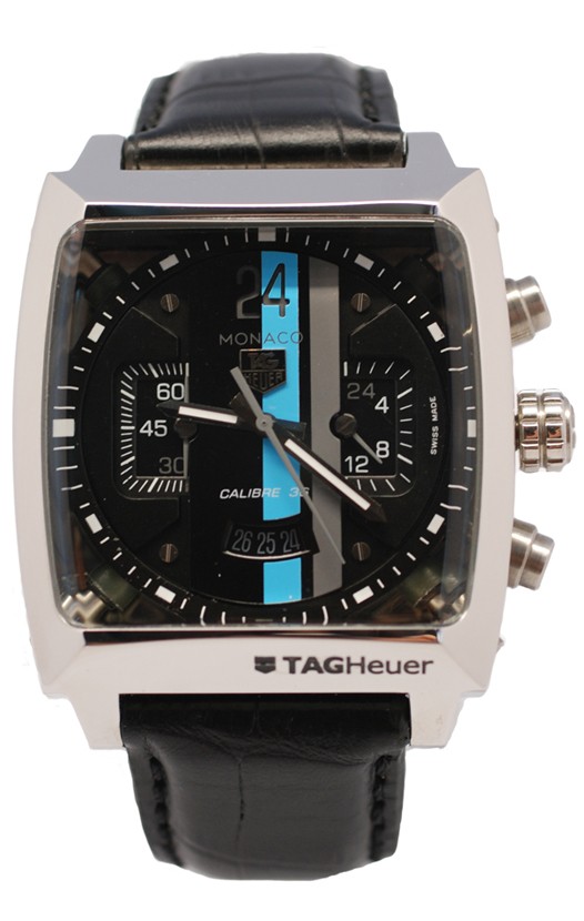 Tag Heuer Monaco Concept 24 Swiss Replica Watch in Black Dial