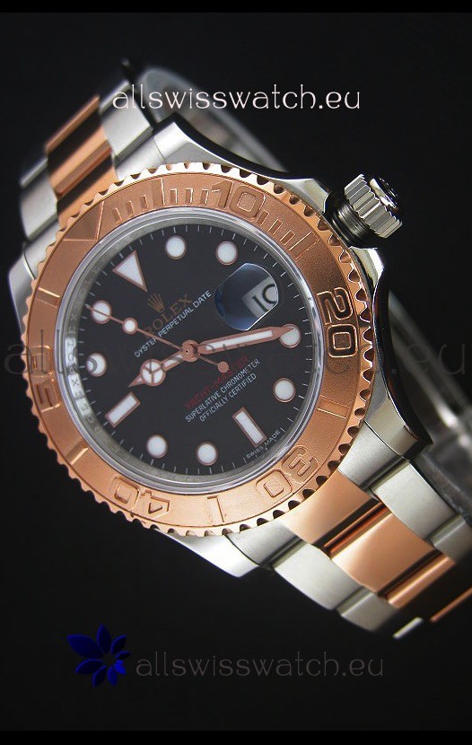 Rolex Yachtmaster REF#116623 Two Tone Cal.3135 Swiss 1:1 Ultimate 904L Steel Watch 