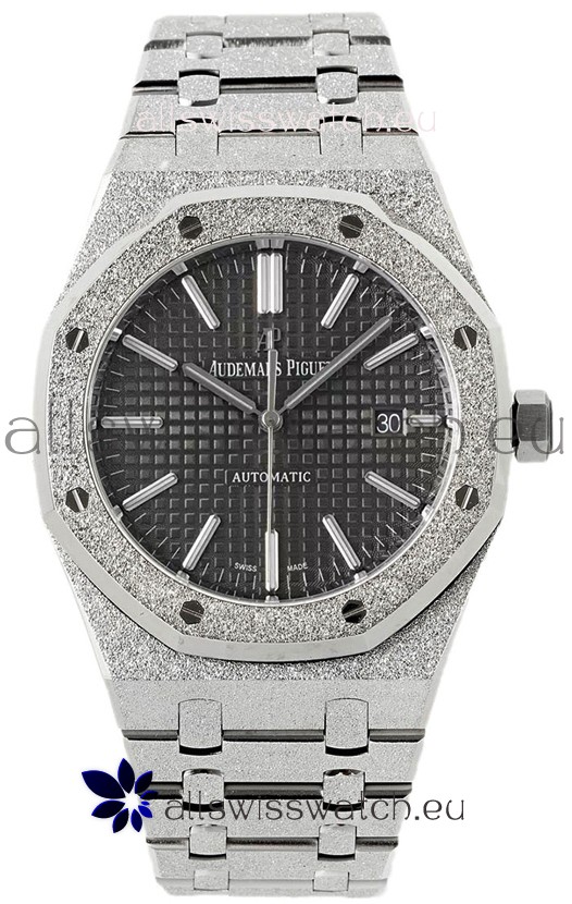Audemars Piguet Royal Oak Frosted 37MM Self-Winding Grey Dial 1:1 Mirror Replica Watch