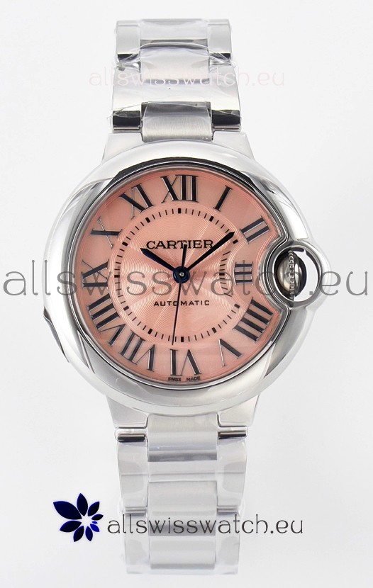 Ballon De Cartier Swiss Automatic 1:1 Mirror Quality 33MM in Steel Casing