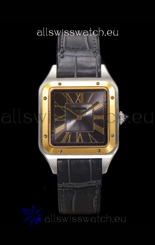 Cartier Santos Dumont 27MM Super Clone Edition Watch in Two Tone Casing