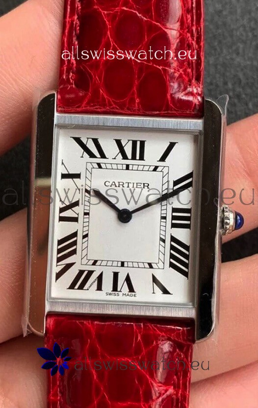 Cartier Tank Solo Swiss Quartz Watch in Stainless Steel Casing - 24MM Wide