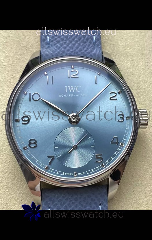 IWC Portugieser Super Clone Automatic 41 IW358402 Turquoise Dial in Steel Case