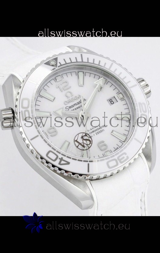 Omega Seamaster Planet Ocean Swiss Watch 39MM - 1:1 Mirror Replica Leather Strap