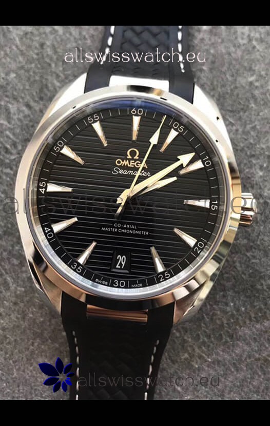 Omega Seamaster Aquaterra 41MM 1:1 Mirror Swiss Replica Watch in Black Dial