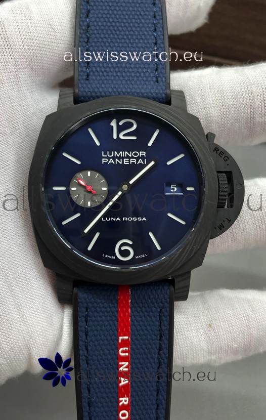 Panerai Luminor Marina PAM1529 Carbotech Luna Rossa 1:1 Mirror Replica Watch 44MM