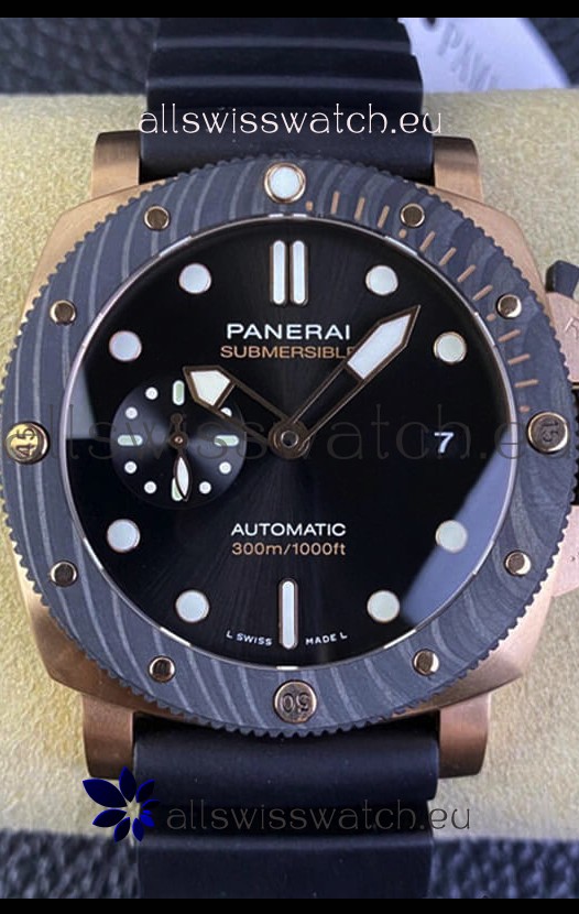 Panerai PAM01070 Submersible GOLDTEC OROCARBO - 44MM 1:1 Mirror Replica