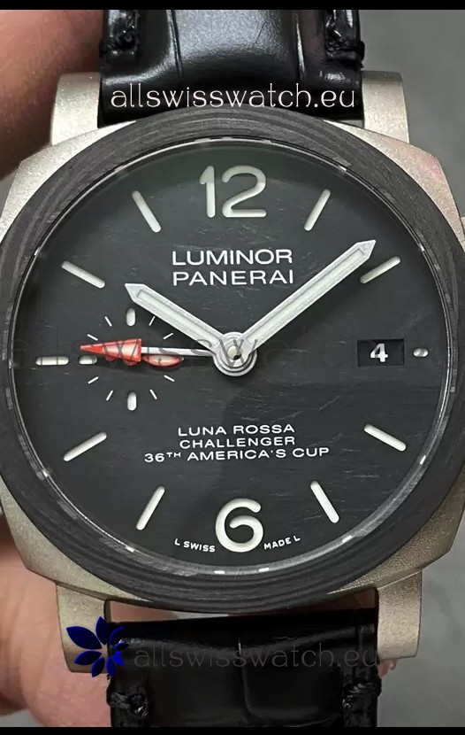 Panerai Luminor PAM01096 Luna Rossa Challenger Edition 1:1 Mirror Swiss Replica Watch