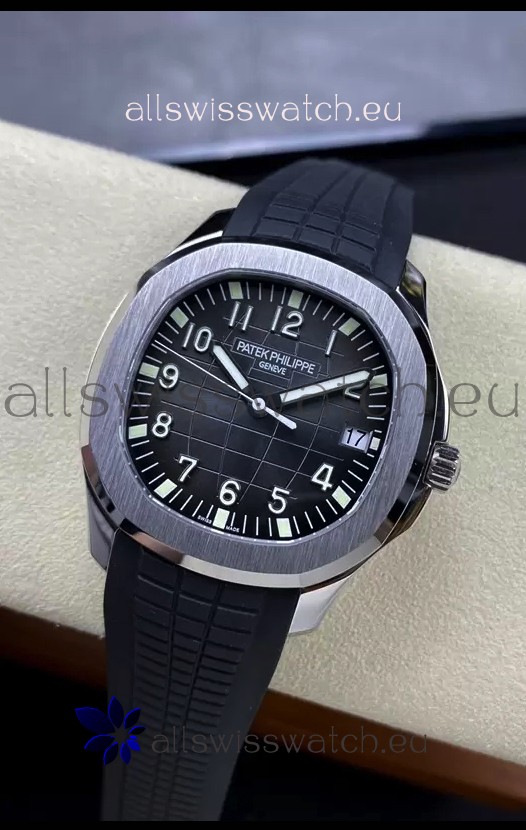 Patek Philippe Aquanaut 5167A-001 Swiss Replica 904L Steel - 1:1 Mirror Edition