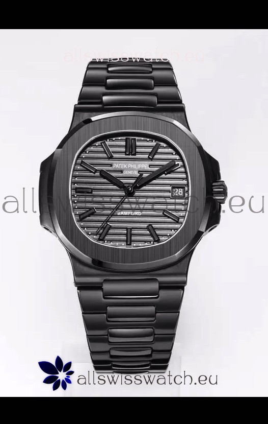 Patek Philippe Nautilus 5711 BAMFORD Edition DLC Coated 1:1 Mirror Swiss Replica Watch