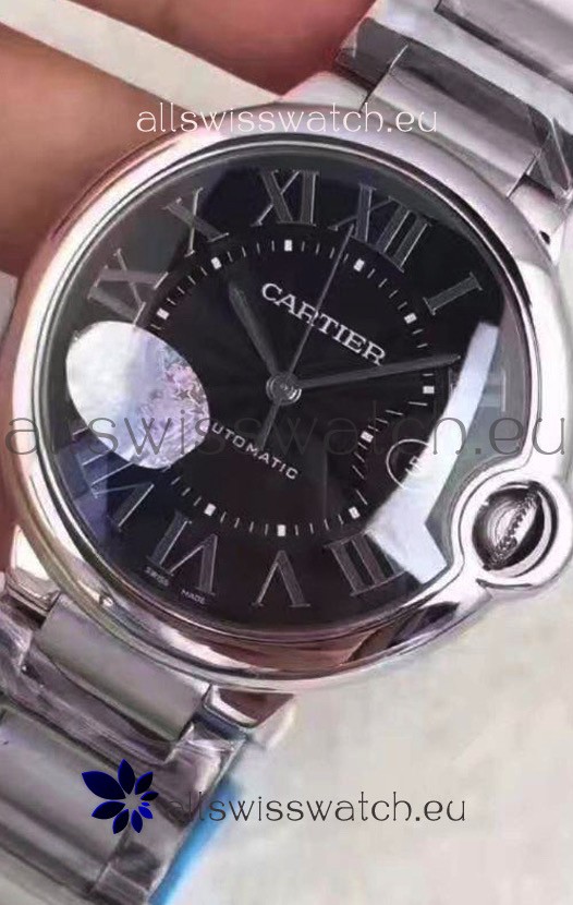 Ballon De Cartier Automatic 1:1 Mirror Swiss Replica Watch in 904L Steel Casing - 42MM