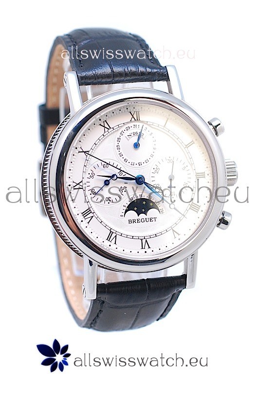 Breguet Grandes Classique N2653 Swiss Replica Watch in White Dial