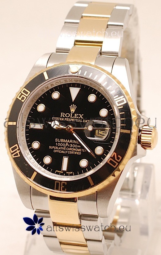 Rolex Submariner Two Tone Japanese Replica Watch