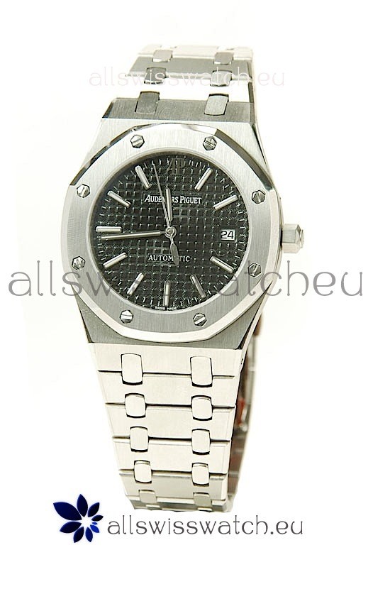 Audemars Piguet Royal Oak Swiss Replica Automatic Watch in Black Dial
