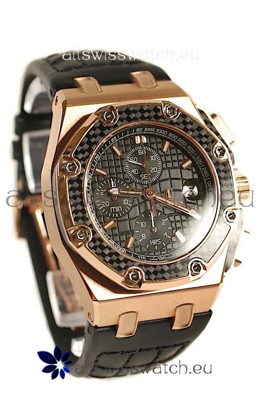 Audemars Piguet Juan Pablo Montoya Swiss Replica Watch - Secs hands running at 12 O Clock
