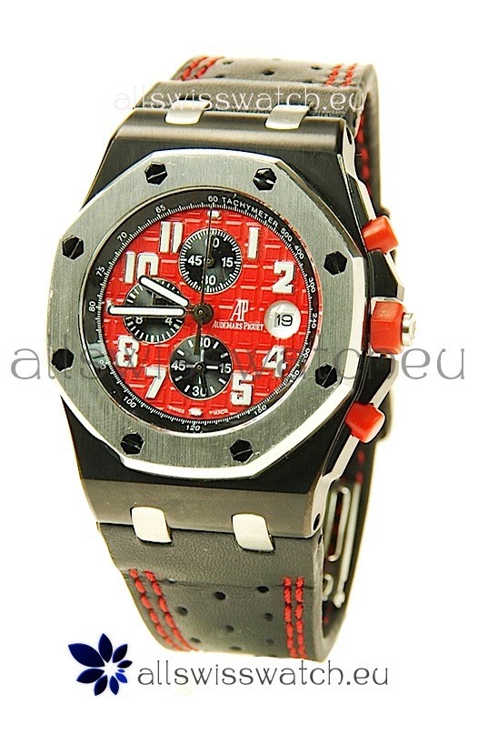 Audemars Piguet Royal Oak Offshore End of Days Japanese Watch in Red Dial