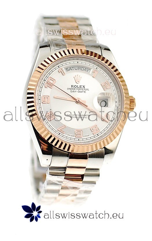 Rolex Day Date Two Tone Japanese Replica Watch
