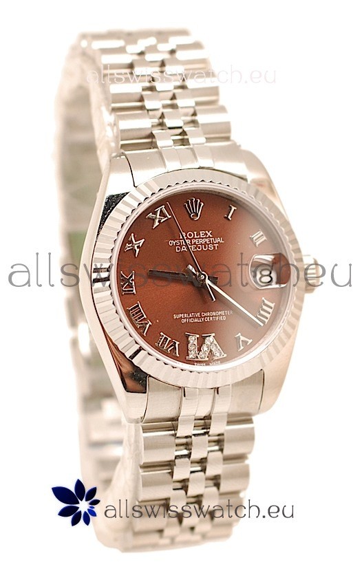 Rolex Oyster Perpetual Datejust Diamonds VI Swiss Replica Watch -36MM