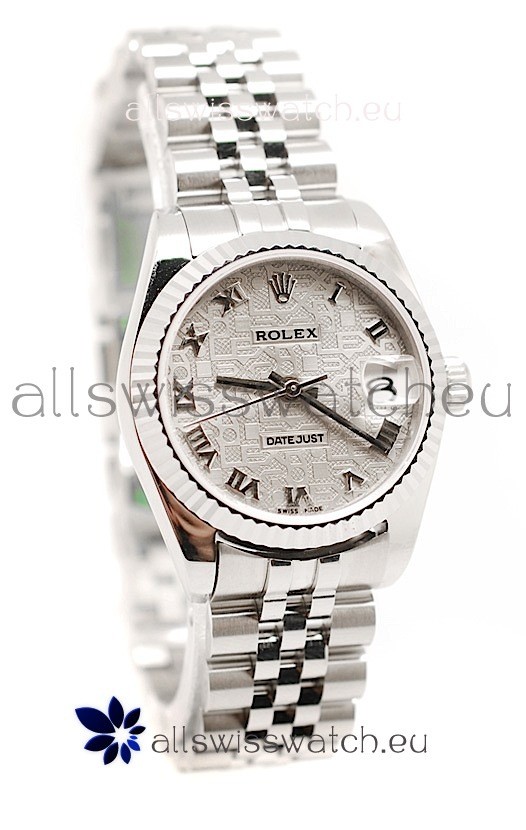 Rolex DateJust Mid-Sized Swiss Replica Watch