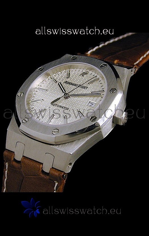 Audemars Piguet Royal Oak Replica Watch in White Dial