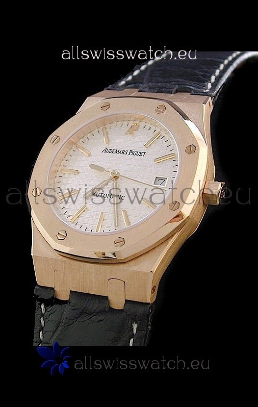 Audemars Piguet Royal Oak Watch in White Dial