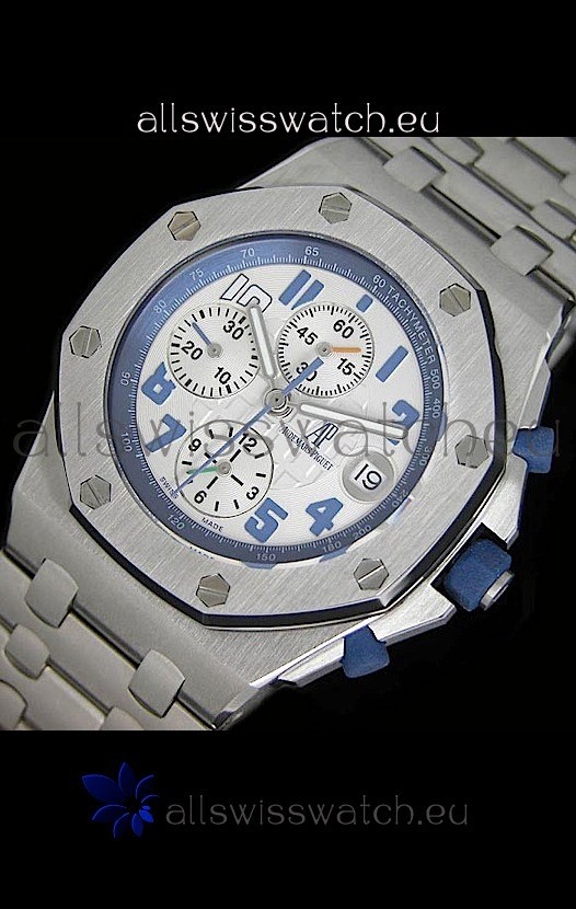 Audemars Piguet Royal Oak Offshore Sachin Tendulkar Swiss Watch - Secs hands at 12 O Clock