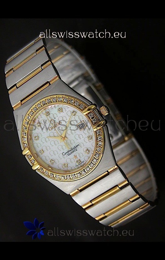 Omega Constellation Quartz in Steel Casing