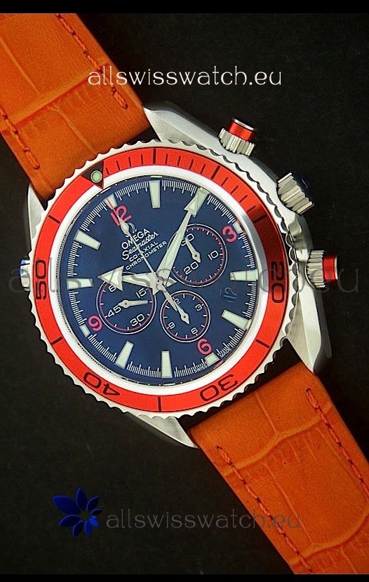 Omega Seamaster CO AXIAL Chronometer Watch in Orange