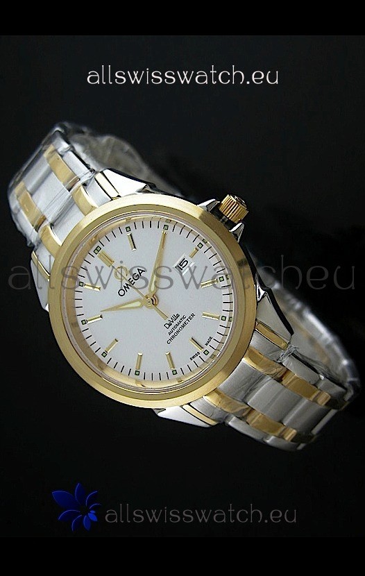 Omega De Ville Automatic Watch in Yellow Gold Casing
