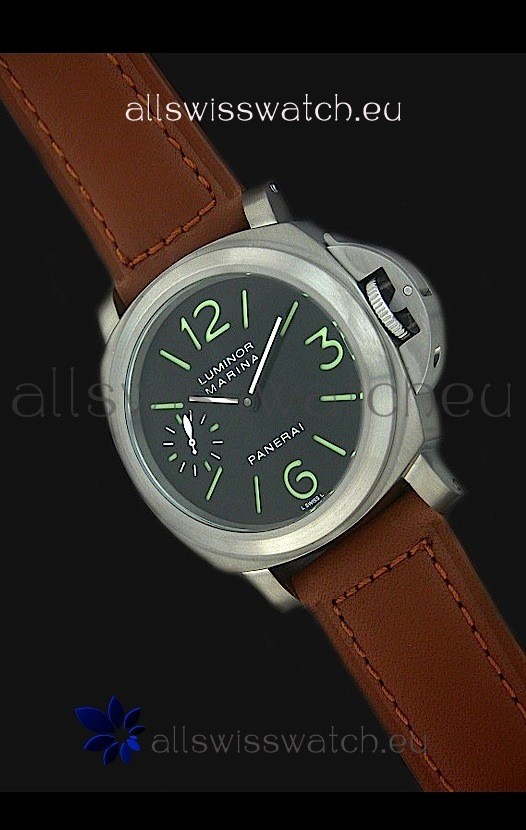 Panerai luminor marina Titanium Casing Swiss Watch