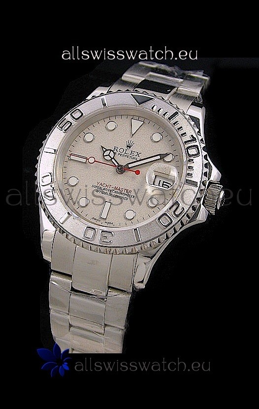 Rolex Yachtmaster Swiss Replica Watch Beige Dial