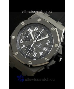 Audemars Piguet Chronopassion Titanium Swiss Watch - Secs hands at 12 O'Clock
