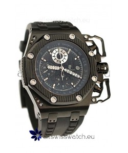 Audemars Piguet Royal Oak Offshore Survivor Swiss Chronograph Watch in Black