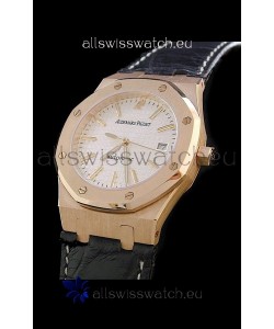 Audemars Piguet Royal Oak Watch in White Dial