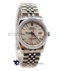 Rolex Datejust Japanese Watch in Grey Dial