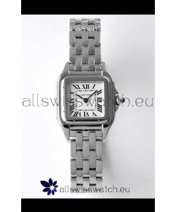 Cartier PANTHERE Edition 22MM 1:1 Mirror Quality Swiss Replica Watch in White Dial - Diamonds Bezel