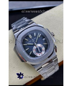Patek Philippe Nautilus 5980/1A 904L Steel Case in Black Dial - 1:1 Mirror Replica