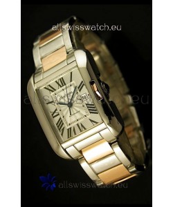 Cartier Tank Anglaise Mid Sized Swiss Watch - 1:1 Mirror Replica Watch
