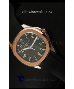 Patek Philippe Aquanaut Rose Gold in Grey Dial Watch - 1:1 Mirror Replica