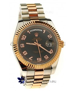 Rolex Day Date Two Tone Japanese Replica Watch 