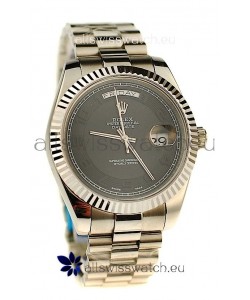 Rolex Day Date Silver Japanese Replica Watch