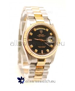 Rolex Day Date Two Tone Japanese Replica Watch