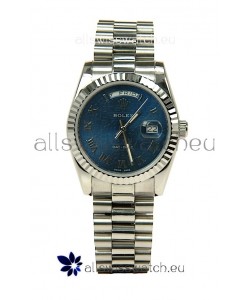 Rolex Day Date-Silver Japanese Replica Watch