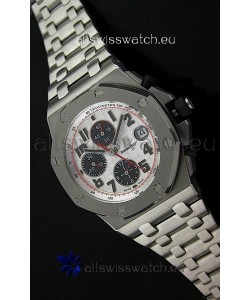 Audemars Piguet Royal Oak Offshore Panda Swiss Watch - Secs hands at 12 O clock