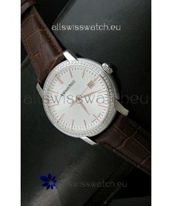 Audemars Piguet Jules Classic Swiss Automatic Watch in White Dial