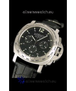 Panerai  Luminor DayLight Chrono Swiss Watch in Leather Strap