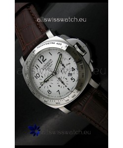 Panerai Luminor Daylight Edition Swiss Watch White Dial - 1:1 Mirror Copy Watch