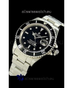 Rolex Submariner Oyster Perpetual Japanese Replica Watch in Black