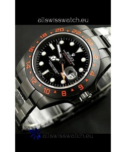 Rolex Explorer II Japanese Replica Automatic Black PVD Watch 